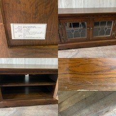 オールドチャーム TVボード CO2346-150 アンティーク テレビボード 輸入家具 天然木 の画像