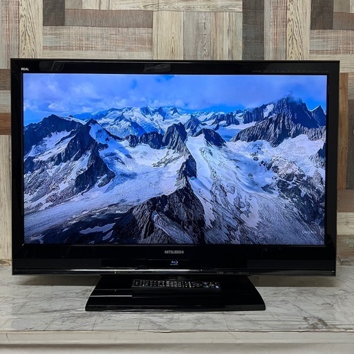 即日受渡❣️三菱40型HDD &BD内蔵一体型液晶テレビ Wチューナー19500円