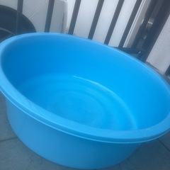 大きなタライの画像