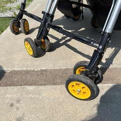双子用 2人乗り ベビーカーの画像
