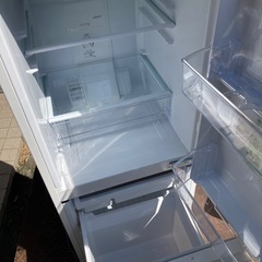 ★格安家電★2018年製アクア2ドア冷凍冷蔵庫　AQR-E13H AQUAの画像