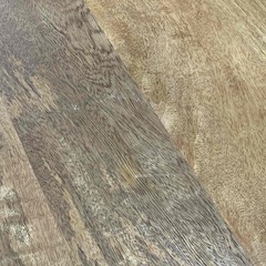 F8★モデルルーム品★トロリーテーブル ヴィンテージ風 マンゴーウッド スチール 無垢材 W110cm ローテーブルの画像