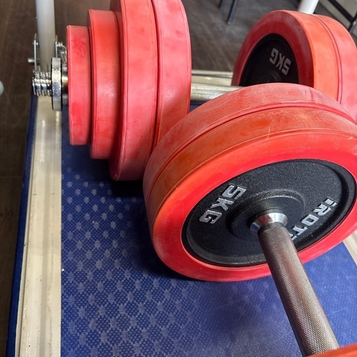 【JY014】アイロテック IROTEC ラバーダンベル60KG(片手30KG×2個)