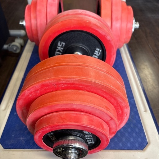 【JY014】アイロテック IROTEC ラバーダンベル60KG(片手30KG×2個)