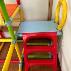 ジャングルジム　滑り台の画像