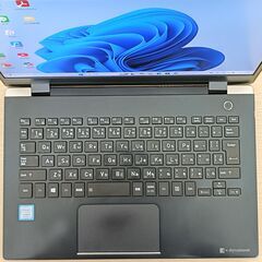 【軽量】ノートパソコン 東芝 dynabook G83/DP 8世代 i5 SSD 512GB メモリ 16GB Windows11 Office付き89の画像