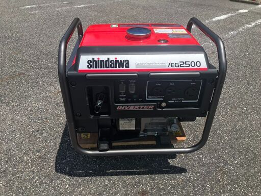 【エコツール岡崎岩津店】☆Shindaiwa/新ダイワ 2.5kVAインバータエンジン発電機 iEG2500   ITS3UMJCZSS6【愛知県/岡崎市/工具】