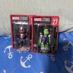 値引きあります。　MARVEL ベアブリック‼️の画像