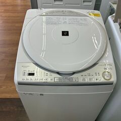 【リユ-スのサカイ広島石内店】ジモティ割！/８kg洗濯機/シャープ/2019年製/クリ-ニング済み/HG-7112/広島市 洗濯機　佐伯区 洗濯機　南区 洗濯機　西区 洗濯機　東区 洗濯機　中区 洗濯機　安佐南区 洗濯機　安佐北区 洗濯機　安芸区 洗濯機　府中町 洗濯機　海田町 洗濯機　熊野町 洗濯機　坂町 洗濯機　廿日市市 洗濯機の画像