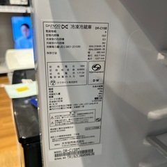 【トレファク神戸南店】DAEWOOの2ドア冷蔵庫です【取りに来られる方限定】の画像