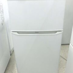 冷蔵庫 85L 2019年製 Haier JR-N85C 2ドア 右開き ホワイト 白 小型 キッチン家電  ハイアール 札幌 西野店の画像