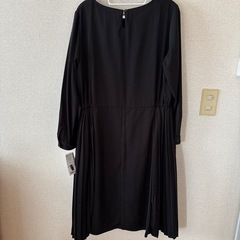 プリーツワンピース　フォーマル　新品未使用の画像