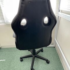 【無料】ゲーミングチェア／オフィスチェア  黒（中古／手渡し）の画像