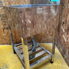 C(7465) ステンレス 一層シンク W600D450H80BG90 業務用 厨房用 飲食店 店舗用 現状品 直接引き取り歓迎 大阪の画像