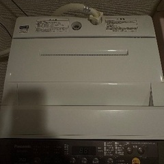 ②パナソニック　洗濯機の画像