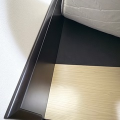 ASLEEP ダブルベッドフレーム収納付きの画像