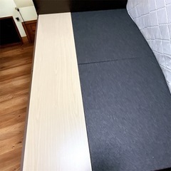 ASLEEP ダブルベッドフレーム収納付きの画像