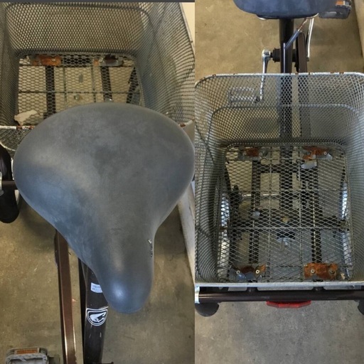 A-119△ y 岐阜発/ Coochi/ 大人用三輪自転車/ スイング、固定切り替え付き/ 変速なし/ 走行確認/ 現状品/ R7.8/31 △