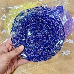 【新規追加】カラフルなレースタワシの画像