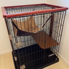 猫 キャット ゲージ　ボンビアルコン ウッドワンサークルキャット ミニの画像