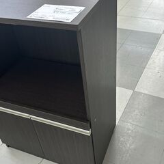★リユースのサカイ千葉中央店★期間限定割引有  レンジ台 ブラウン H90×D40×W60 クリーニング済み TC4538           　の画像
