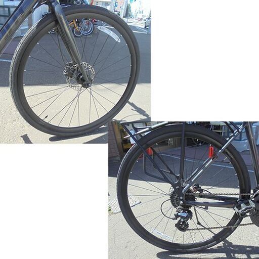 2025年モデル GIANT ESCAPE R DISC Sサイズ コールドアイアン 700×32C 3×8 クロスバイク ジャイアント 自転車 札幌市 白石店