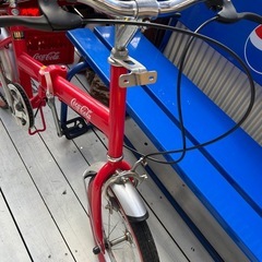 非売品折りたたみ自転車の画像
