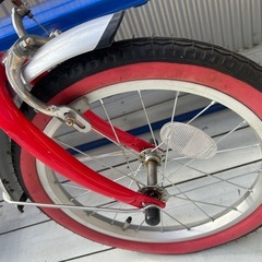 非売品折りたたみ自転車の画像