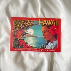 Aloha Hawaii ヴィンテージアート ポストカードセット（10枚入り / Kerne Erickson デザイン）の画像