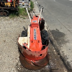 シバウラ 牧草モア 自走式草刈機　藁　畜産　酪農 SMG801 草刈り 多目的作業機  7 馬力 刈幅約650mmモアー 宮崎の画像