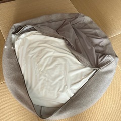 【受渡確定】無印良品人をダメにするクッション、ビーズソファ  の画像