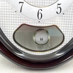 【R992】CITIZEN/シチズン/掛け時計/QUARTZ/クオーツ/4MP727/振り子時計/壁掛け時計/動作確認済み/振り子/時計の画像