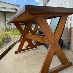 中古　テーブル　ダイニングテーブル　カントリー 　の画像