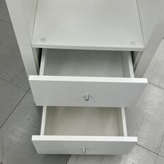 ★リユースのサカイ千葉中央店★期間限定割引有  オープンラック ホワイト H156×D40×W41 クリーニング済み TC4523           　の画像
