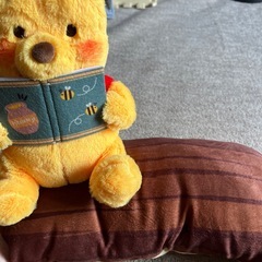プーさんのぬいぐるみの画像