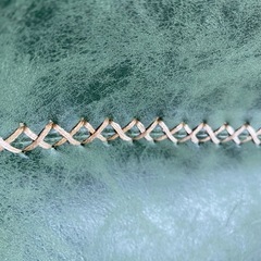 エア・リゾーム デスクチェア オフィスチェア おしゃれ 回転 昇降 ヴィンテージデザインデスクチェア BRACKEN ブラッケングリーン（レザー）の画像