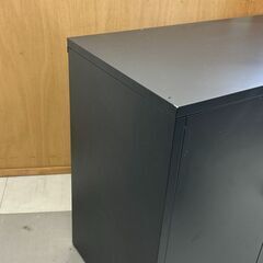 ★リユースのサカイ千葉中央店★期間限定割引有  収納棚 ブラック H65×D39×W76 クリーニング済み TC4522           　の画像