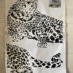 デカウォールステッカー　ヒョウの画像