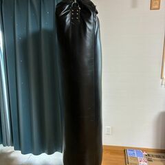 サンドバッグ 約150cm φ40cm 50kg 格闘技 空手 キックボクシング ボクササイズ ダイエットストレス発散の画像