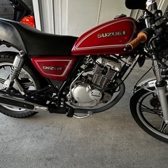 値引き可！スズキ　GN125  125cc 乗って帰れます！輸送可　来月値上げします！の画像