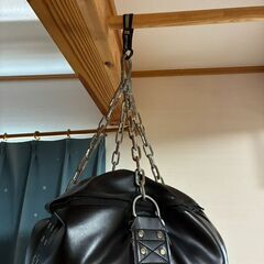 サンドバッグ 約150cm φ40cm 50kg 格闘技 空手 キックボクシング ボクササイズ ダイエットストレス発散の画像