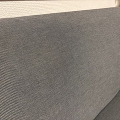 【ヒノ様、ご連絡くださいませ】2人掛けソファ　ダークグレーの画像