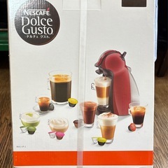 ネスカフェ ドルチェグスト 本体 「Piccolo(ピッコロ)プレミアム」 ワインレッド(MD9744-PR) の画像