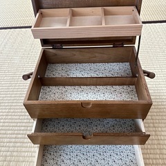 お裁縫箱の画像