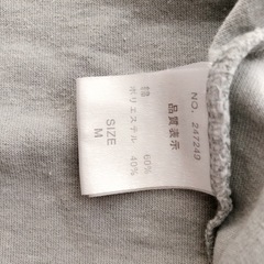 Tシャツ　レディース　スカイグレー色 Mサイズ　何気ない日常がお気に入りの画像