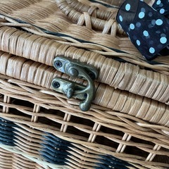 かごバッグの画像