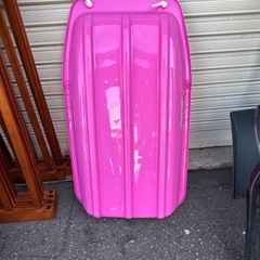ソリ　ピンク色　子供用の画像