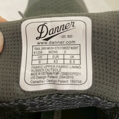 【Danner】 ダナー TRAIL2650 シューズ トレイル カーキ アウトドア ゴアテックススニーカー 登山 トレッキング A0350の画像