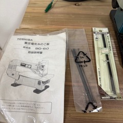 【動作確認済】東芝 卓上糸のこ盤 SC-60／電動糸鋸盤の画像