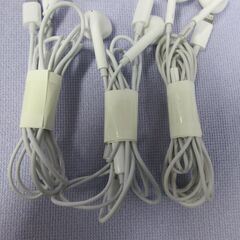 ( M-849 )iPhone用 イヤホン ３個まとめて まとめ売り 中古 動作確認済みの画像